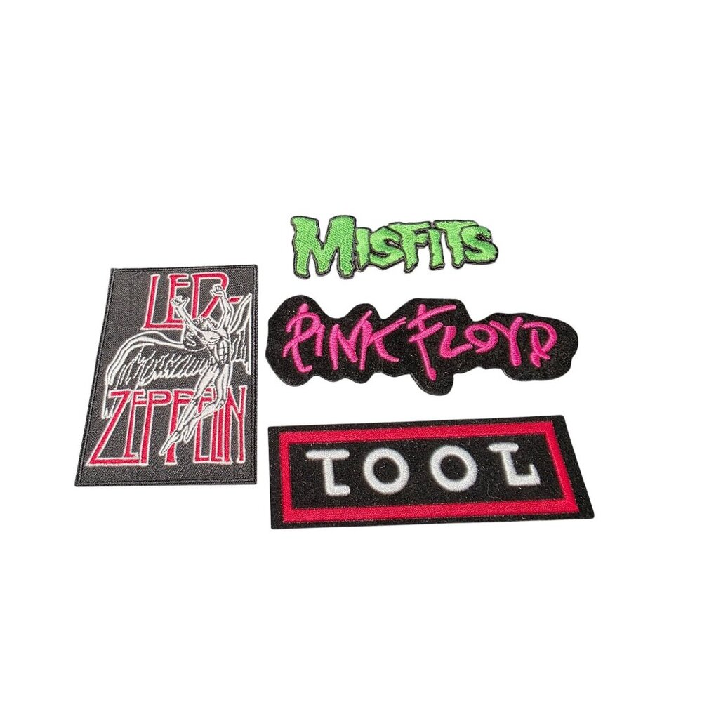 Pink Floyd, Led Zeppelin, Misfits & Tool  Iron on Patch - Picture 7 of 9
